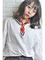 ネウィ ハウオリ 札幌駅前(newi hau'oli)&nbsp;ミディアム×ダークグレージュ