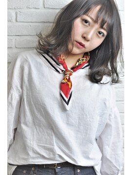 ネウィ ハウオリ 札幌駅前(newi hau'oli) ミディアム×ダークグレージュ