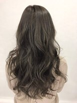 ヘアリゾート エーアイ 浅草橋店(hair resort Ai)&nbsp;ダブルカラーアッシュグレーカラー透明感ロング【Ai浅草橋】