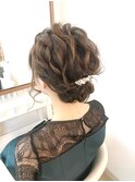 シニヨンアップアレンジ【ヘアアレンジ　立川/立川南/八王子】
