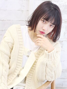 オロ(ORO) 【ORO】インナーカラー×外はねボブ 浅見