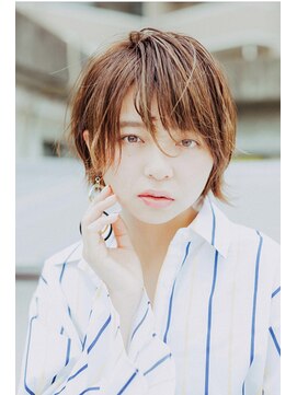 ウイングスガーデン 鶴川(WINGS garden) 大人外ハネショート♪ 鶴川 美容室 ウイングスガーデン