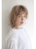 【miel hair新宿】~ハイトーン無造作スタイル~