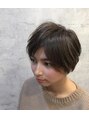 ルーシー(roussy.)&nbsp;家でもセットしやすいニュアンスショート☆