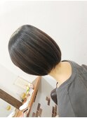 内巻き矯正ボブ♪