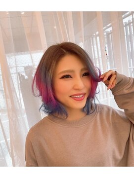 ヘアー アメイズ 東中野(Hair Amaz!) THE☆ユニコーン メルトカラーｗｉｔｈハイパーケアブリーチ
