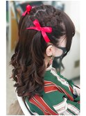 ハーフツインテールヘア☆+゜