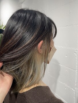 シェル 吉祥寺(shell) インナーカラー/オリーブベージュ