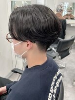 バイフィフス 原宿/表参道(by fifth)&nbsp;ナチュラルセンターパート/ニュアンスパーマ/ツーブロ