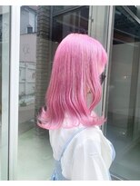 シンシェアサロン 原宿店(Qin shaire salon) BLACKPINK リサ ピンク髪 サクラピンク