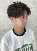爽やかメンズのモテパーマ/前髪パーマ/ニュアンスカラー