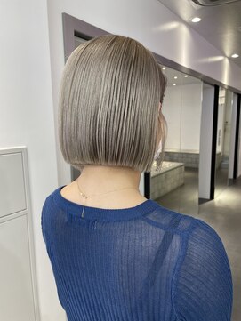 ゲーム 原宿店(GAME) ホワイトベージュ/ダブルカラー/ケアブリーチ/髪質改善/原宿