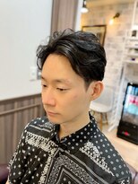 ミリオンバックス 上野(Million Bucks)&nbsp;ツーブロセンターパート韓国マッシュコンマヘア　0813