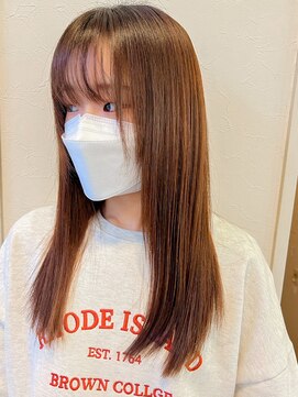 アンノウン(UNKNOWN) 【髪質改善矯正ストレート】