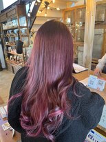 ナゴンスタイル(NAGON STYLE)&nbsp;インナーカラー×ピンク