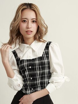 デイジー インデックスヘア 大島店(DAISY index hair) ★大人ガーリープリカール小顔レイヤーカット艶髪チョコレート