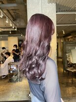 髪質改善と縮毛矯正の専門店 サンティエ(scintiller)&nbsp;秋カラー　レッドバイオレット