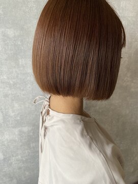 ダリー 菊水店(Dali) 切りっぱなしボブ・ボブ・ベージュカラー