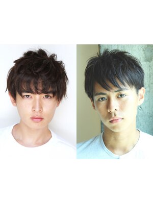 【メンズカット+シャンプー ￥3500】周りと差が付く、清潔感のある好印象ヘアへ。[藤江北/県庁近く]