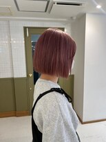 エミィ(emme)&nbsp;デザインボブ20代30代髪質改善ハイライトブリーチカット立川
