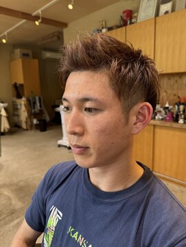 あうん堂 ツーブロックショート