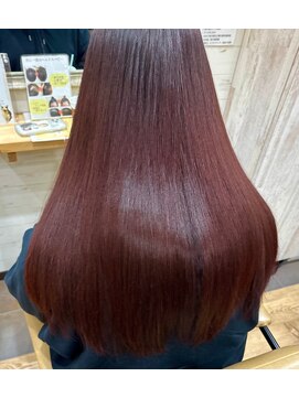 スカイ(SKY) ピンクカラー/髪質改善/トリートメント/福井/木田/花堂