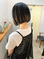 ハイフ(haif)&nbsp;【haif】パツッとボブ×デザインカラー