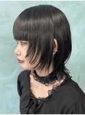 姫カット　ショートウルフ