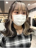 インナーカラーケアブリーチイヤリングカラーハイライトレイヤー