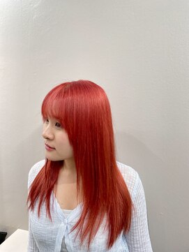 レーヴバイリコ 三軒茶屋(Reve by liko) Burnt Orange /ケアーブリーチ/暖色