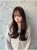 韓国ヘア/レイヤーカット/ブリーチ無し
