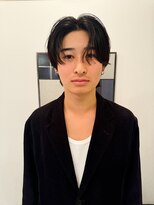 アンフェインド02(UNFEIGNED 02)&nbsp;MEN’S HAIR/サーフカール/刈り上げセンターパート/伏見/栄