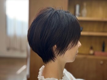ブンサン(bunsan)の写真/【鳥取市】自慢のショート技術で是非お任せください！似合わないショートのスタイルはありません♪