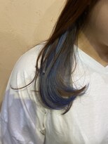 アトリエルタン(atelier Le Temps)&nbsp;イヤリングカラー　ネイビー