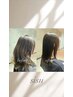 【梅雨対策クーポン】髪質改善ストレート＋カット