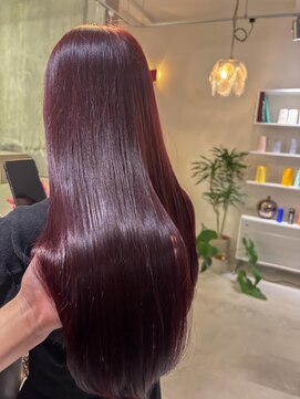 インク バイ アルテフィーチェ 甲子園口(ink by artefice) ボルドーカラー