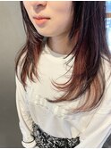 インナーカラー×レイヤーカット