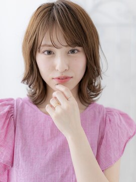 ヘアスタジオ ガロウ(hair stuido garou) くびれヘア/アプリコットオレンジ/夏のヘアアレンジ/盛岡86