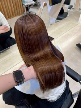コルマーノ(COL MANO)の写真/髪のクセやうねりにお悩みの方におすすめ★あなたの髪に合わせた施術で自然なストレートヘアに♪