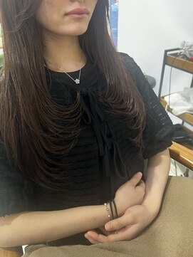 ヘアーアンドビューティー ザ ビー(Hair & Beauty the B) レイヤーカット/後ろで縛れます◎