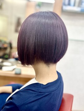 ビューティー サロン カワチ 中庄団地本店(Beauty Salon KAWACHI) 刈り上げボブ