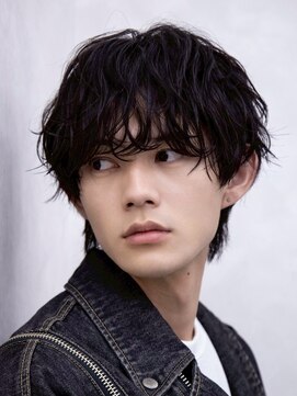 ルーシー 川越(LUCEY) ツイストスパイラルパーマ波巻きパーマシャドウパーマメンズ