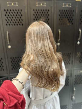 ヴァイス 渋谷店(VAICE) ブリーチカラー/ハイトーンカラー/ミルクティーベージュ