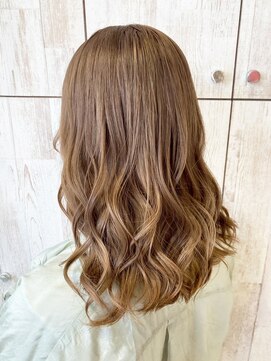 ベージュ/ブリーチ/ブリーチなし/ダブルカラー/