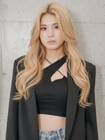 ニューヨークニューヨーク 守口店(NYNY)&nbsp;ウェーブロング×ゴールドベージュ