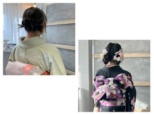 着付け・ヘアセットのご予約も承ります。