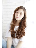 ティエル 町田店(tiel)&nbsp;【町田】大人可愛いロングウェーブパーマ