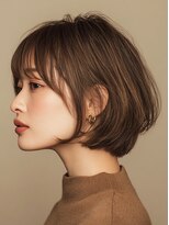 カミトトノウ&nbsp;【丸みショートボブ】横顔美人の大人ナチュラル