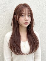 リットバイウェイズ(Lit by WAYS)&nbsp;レイヤーカット/ハッシュカット/透明感ブラウン