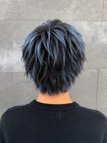 ギーク(Geek)&nbsp;【Geek春日井】スパイキーショートブルブラック